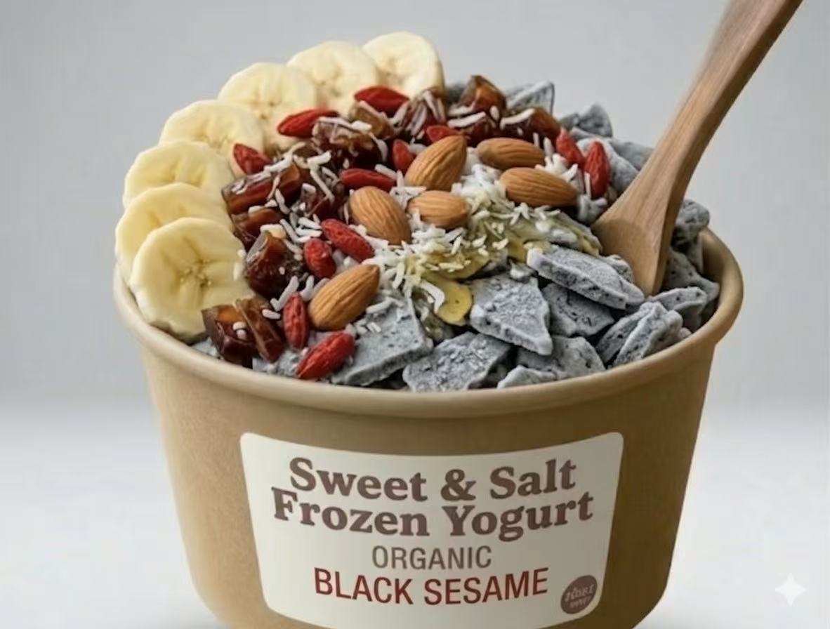 Fresh Made Frozen Yogurt Bowl